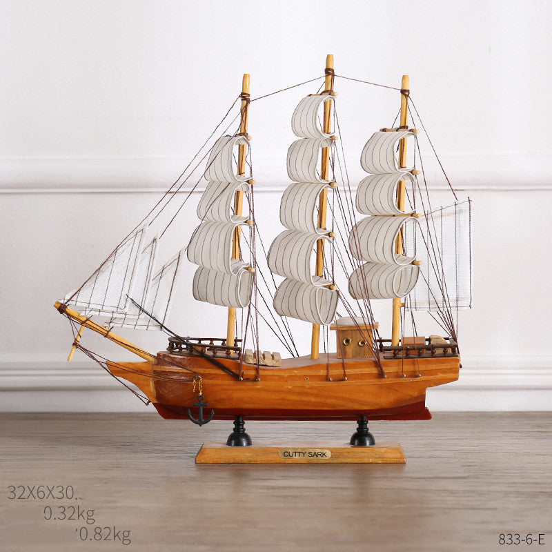 Home Creative Craft Decoration Sailing Decoration