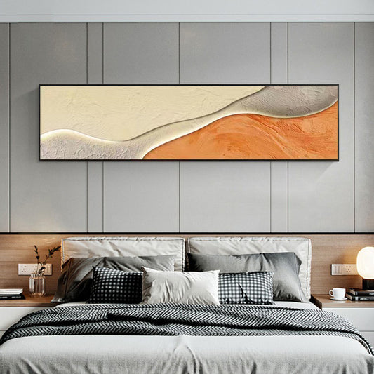 Nordic Abstract Texture Crystal Porcelain Decoration Painting Modern Simplicity