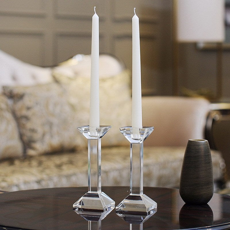 Modern Simple Crystal Candle Holder Home Decoration Ornaments