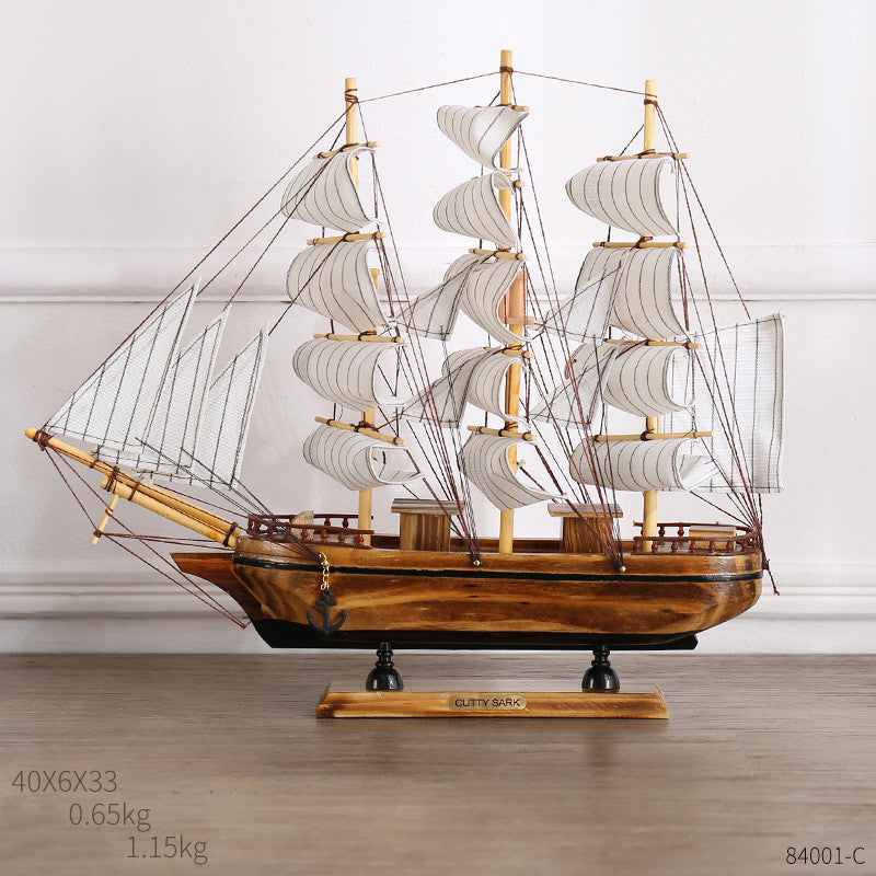 Home Creative Craft Decoration Sailing Decoration